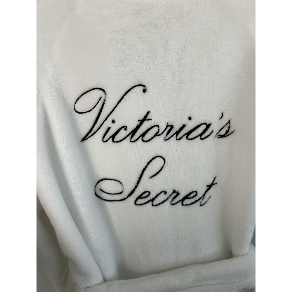 Women's Victoria's Secret Robe Soft Cozy White Size M/L